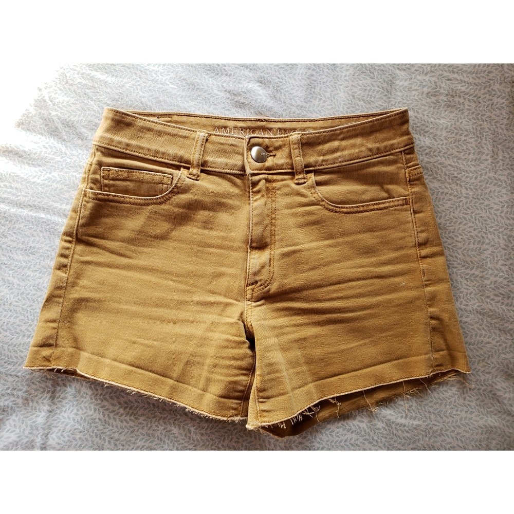 ❌SOLD❌American Eagle Hi-rise Shortie Shorts Size 4